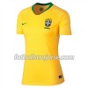 Brasilien Matchtröjor Dam Hemma Fotbollströja VM 2018 Brasilien Matchtröjor Dam Hemma Fotbollströja VM 2018